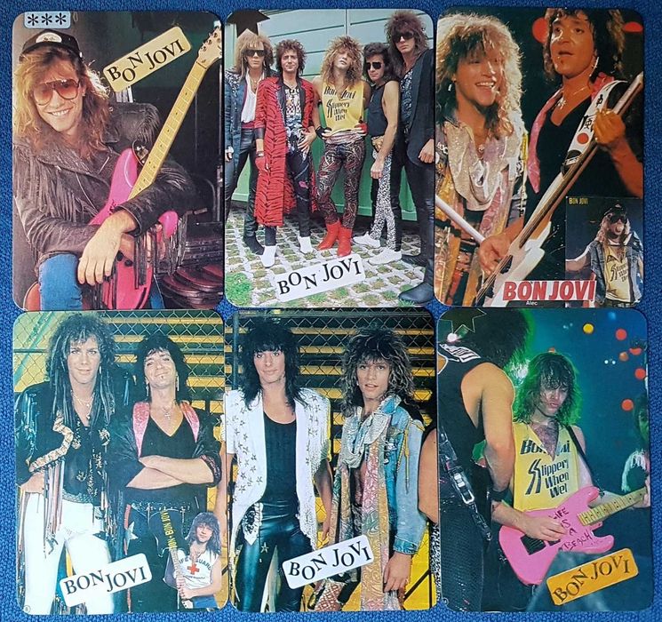 25 Calendários de bolso Bon Jovi
