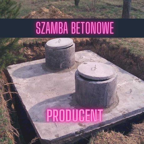 SZAMBO betonowe 10m3 szamba EKO z Dokumentacją Zbiorniki na deszczówkę