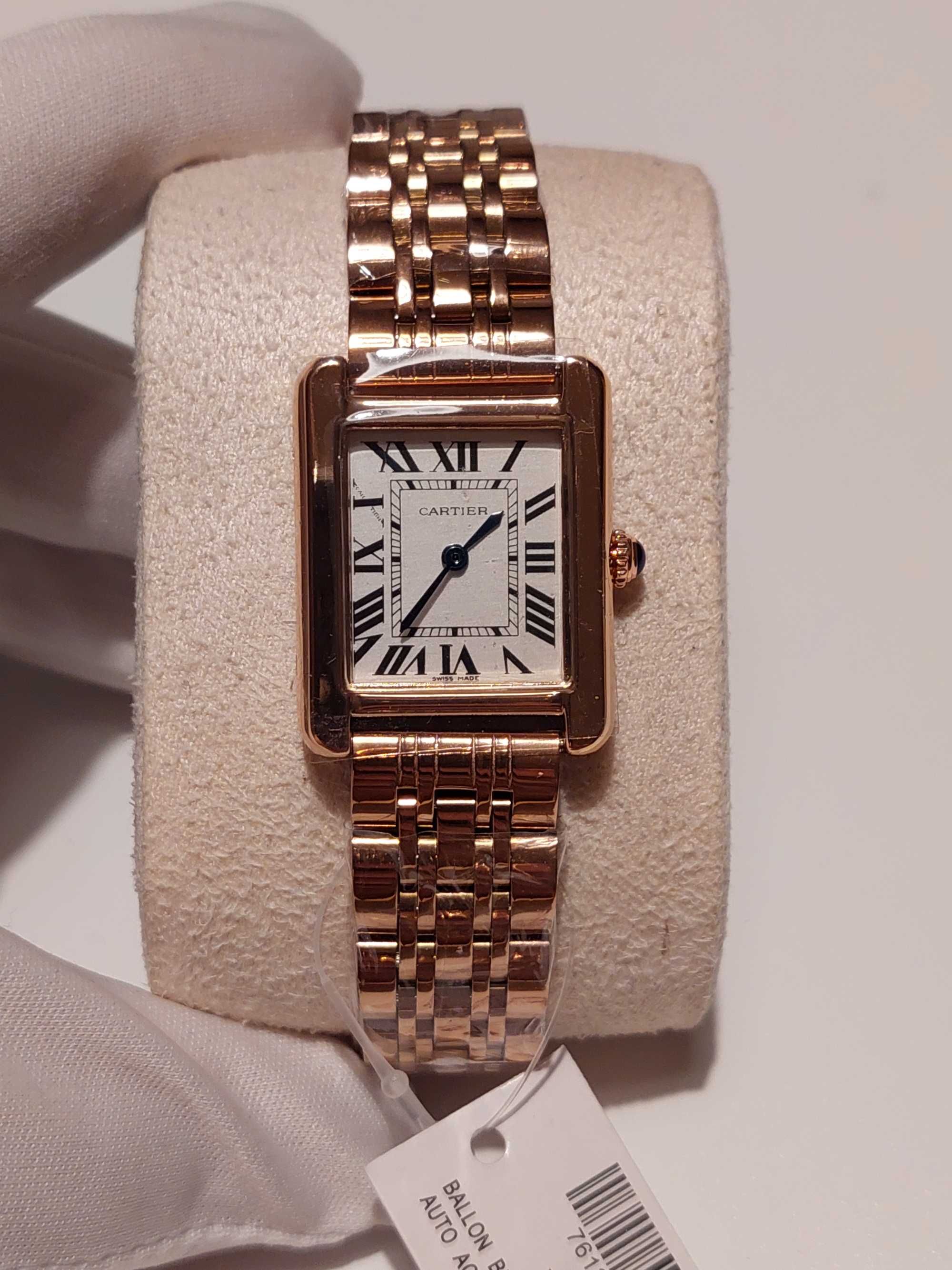 Zegarek damski Cartier tank rose gold