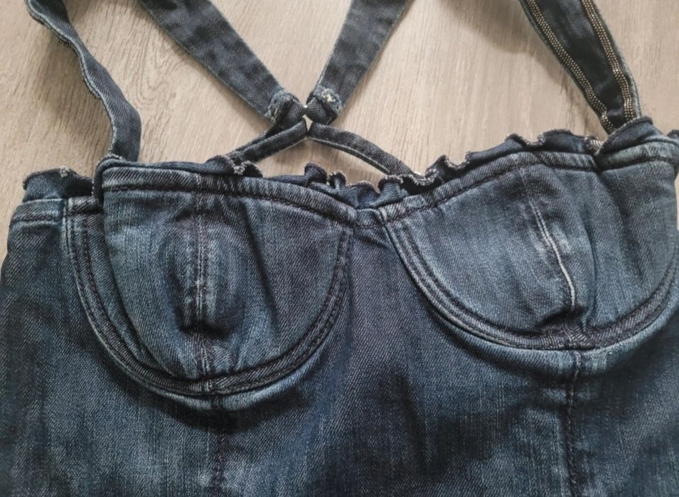 Liu jo XS sukienka jeansowa
