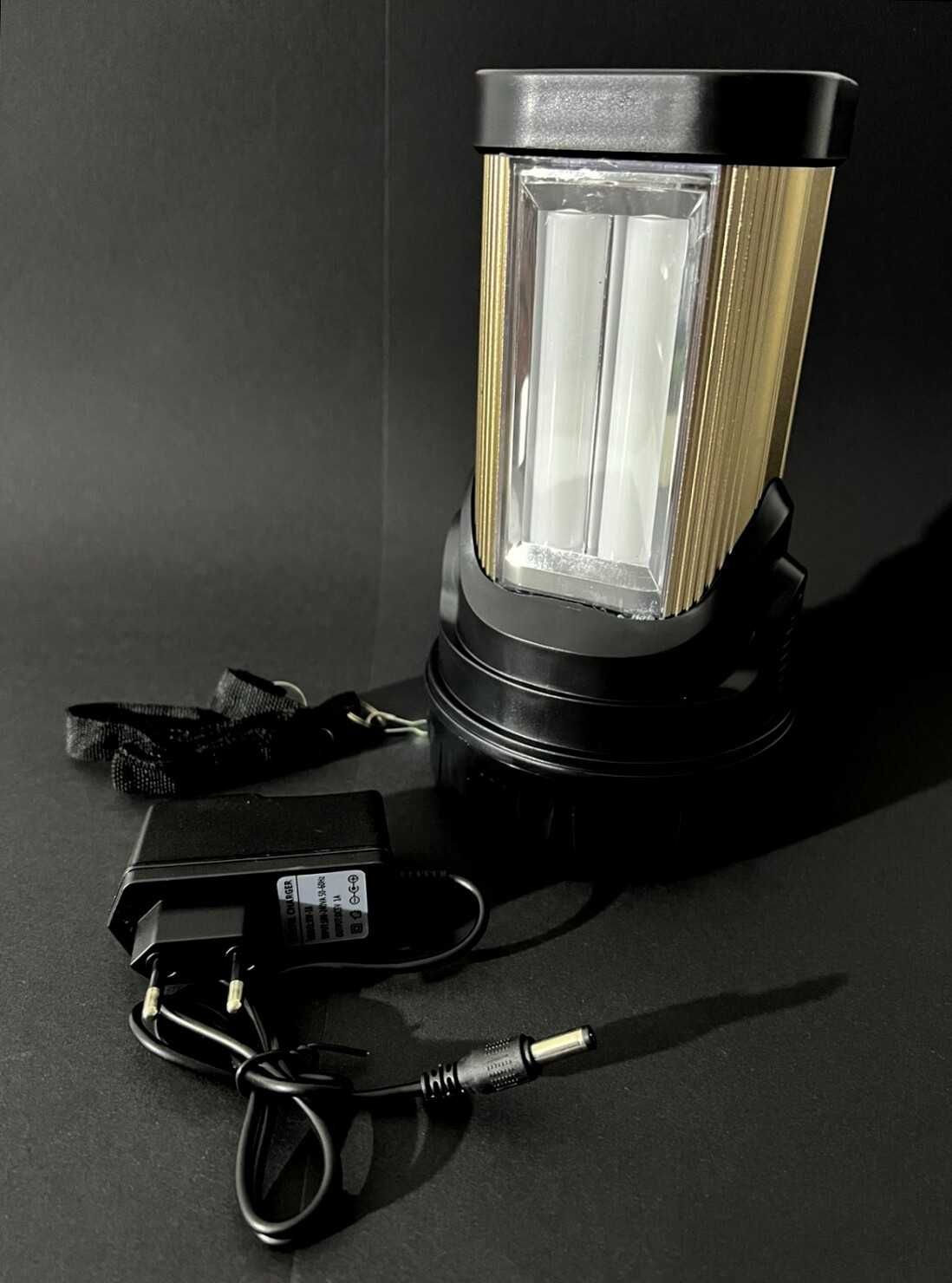 потужний світлодіодний ліхтар із led лампами для кемпінгу та не тільки