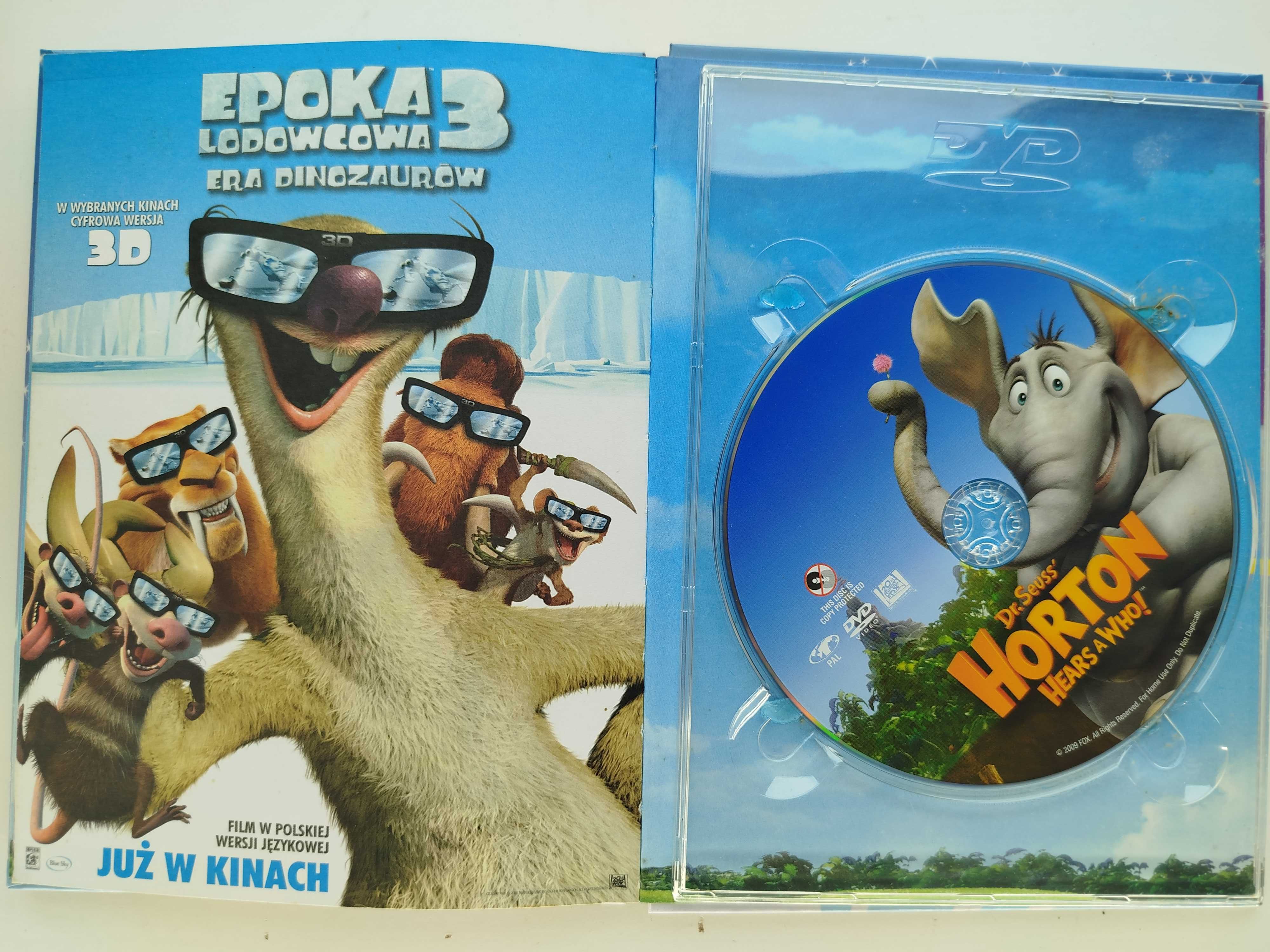 Horton słyszy Ktosia ! Książka + Film DVD dla dzieci polski dubbing T2