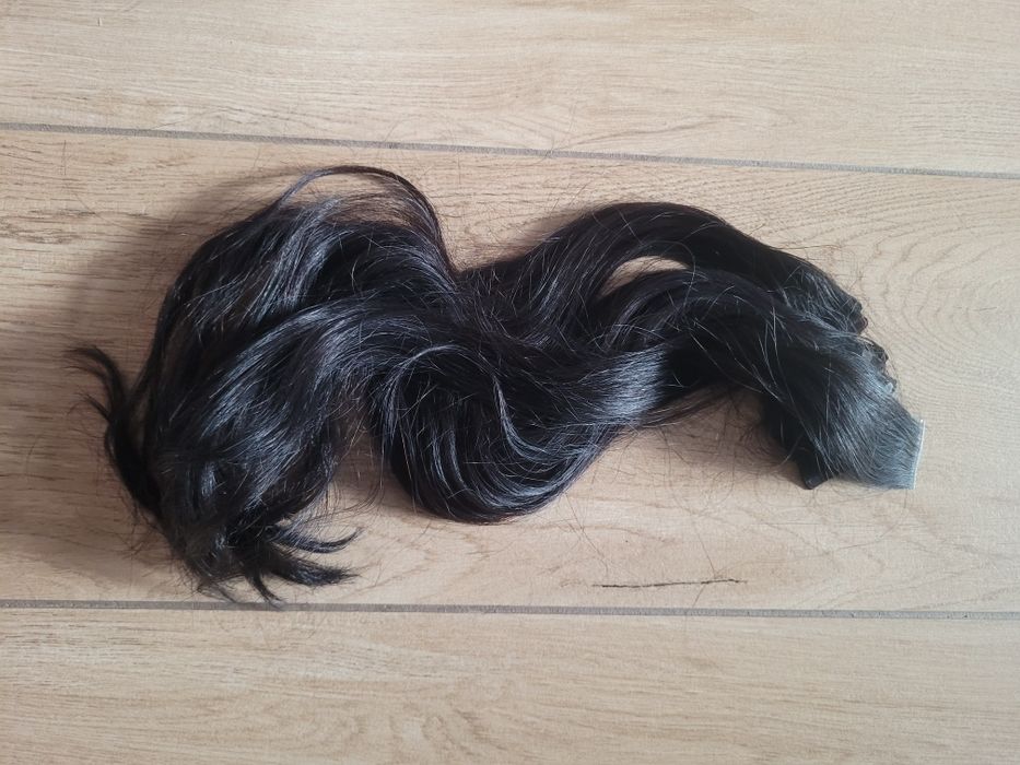 Doczepy HairTalk naturalne brąz długie falowane