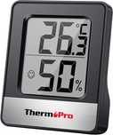 ThermoPro TP49B termômetro e pequeno higrômetro digital interno