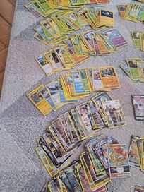 600 sztuk karty pokemon tęczowe energy energii i inne