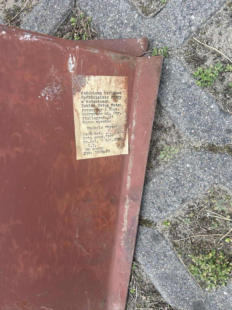 Nysa 522 501 nadkole tylne nowe