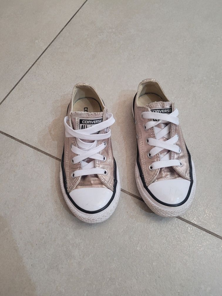 Buty sportowe trampki Converse 30 All Star Chuck Taylor brokatowe