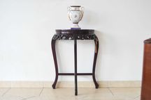 Mesa de parede em paú rosa