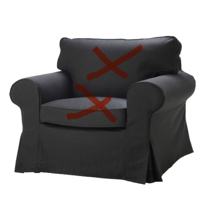 Pokrowiec poszycie stelaża Ektorp Ikea