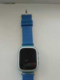 Дитячий годинник з GPS SMART BABY WATCH Q80 Q60s Блакитний