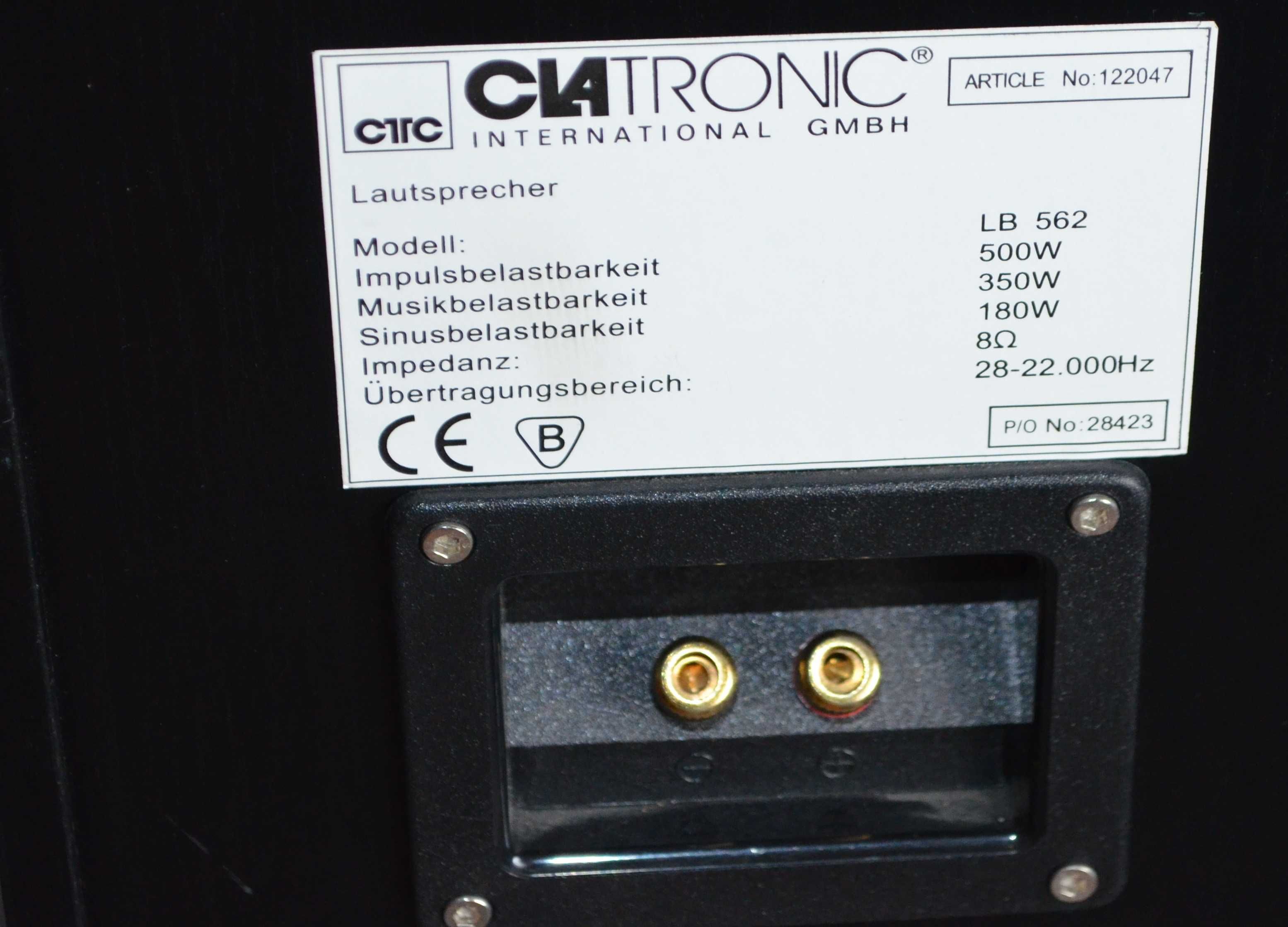 Clatronic LB 562 Kolumny głośnikowe podłogowe 500watt
