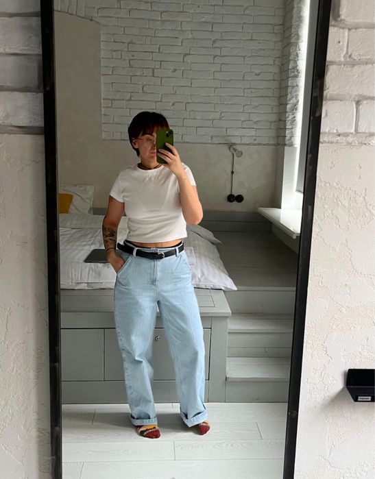 Прямі джинси Topshop