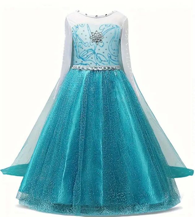 Elsa Elza strój nowy, r. 116/122 przebranie