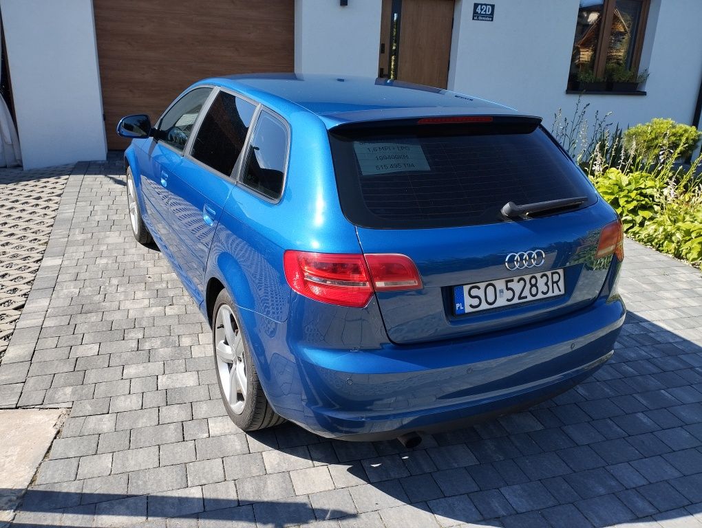 Sprzedam Audi A3 1.6 mpi + lpg 2010r.