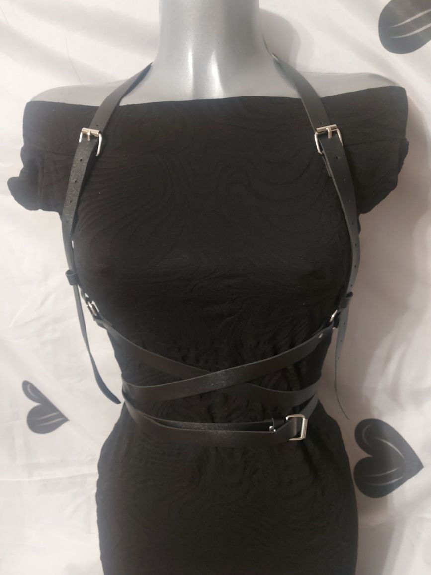 Paski uprząż harness r.36 czarna