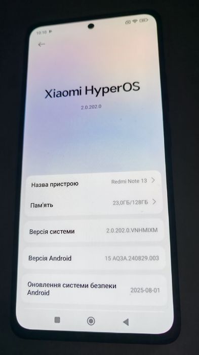 Xiaomi redmi note 13 6/128