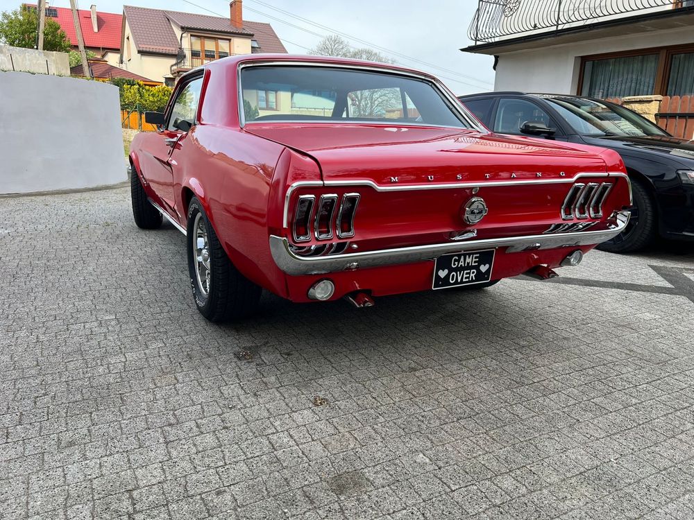Wynajem samochodu Ford Mustang 1968 ślub, okazja