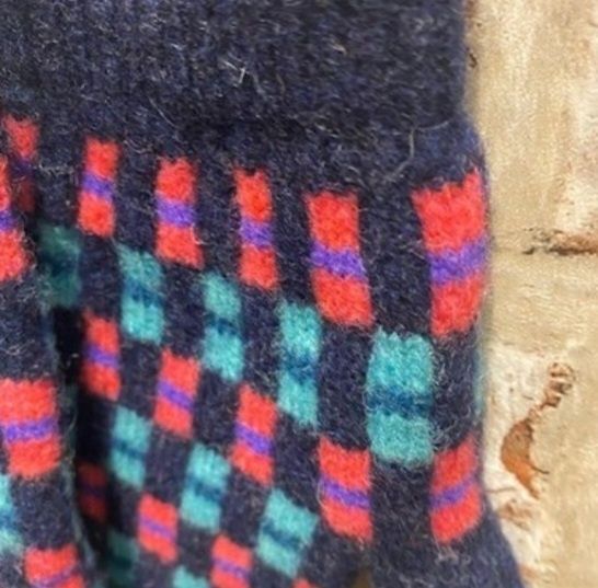 Burntisland - Жіночі рукавички блокового кольору