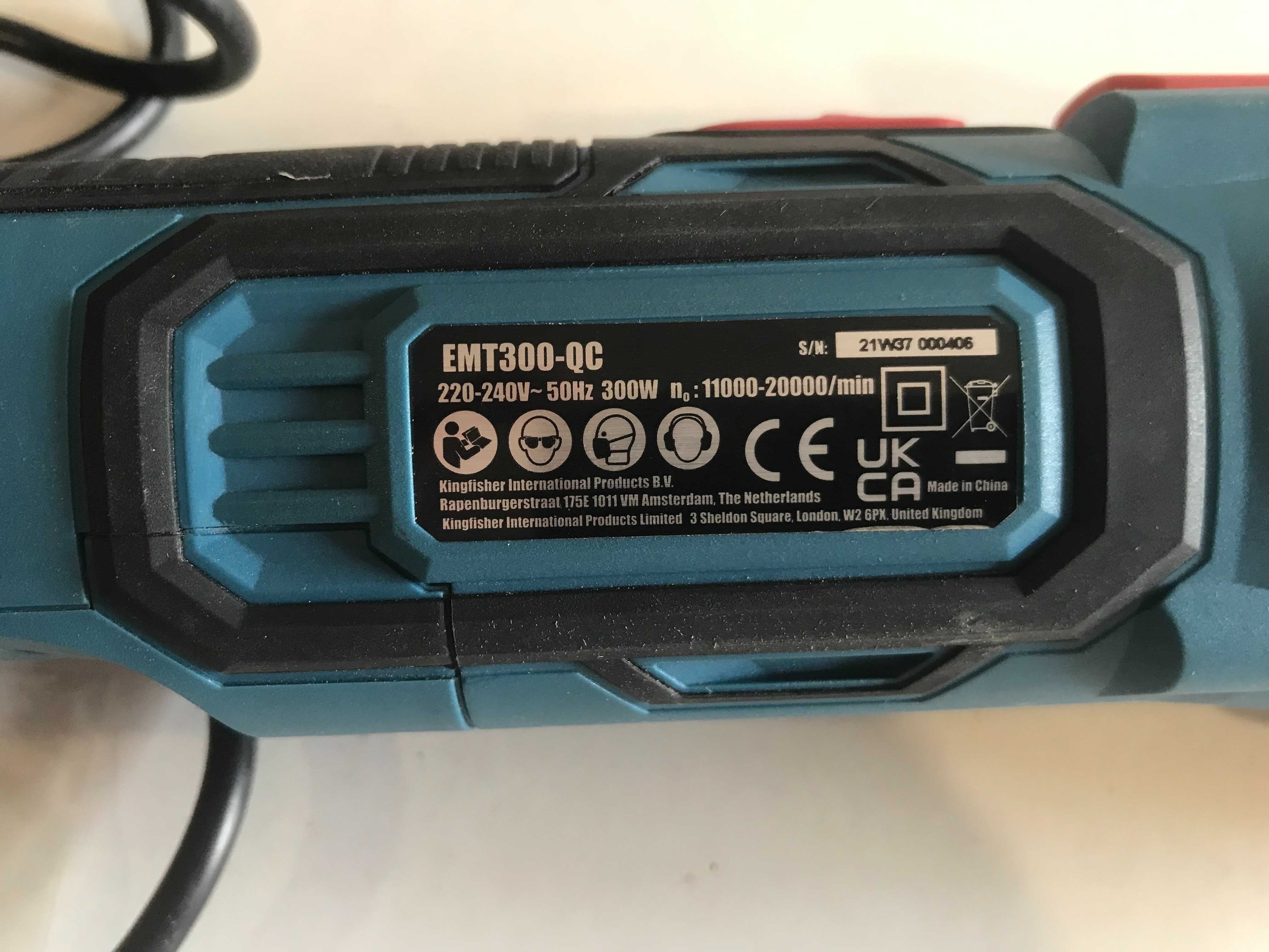 Багатофункціональний інструмент Erbauer EMT300-QC з Англії