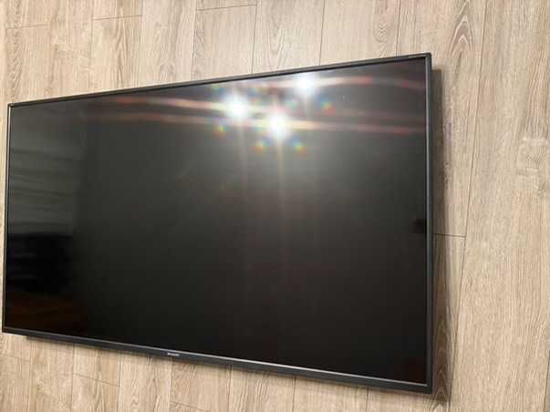 Telewizor Sharp 65BL3EA – uszkodzone podświetlenie, reszta sprawna