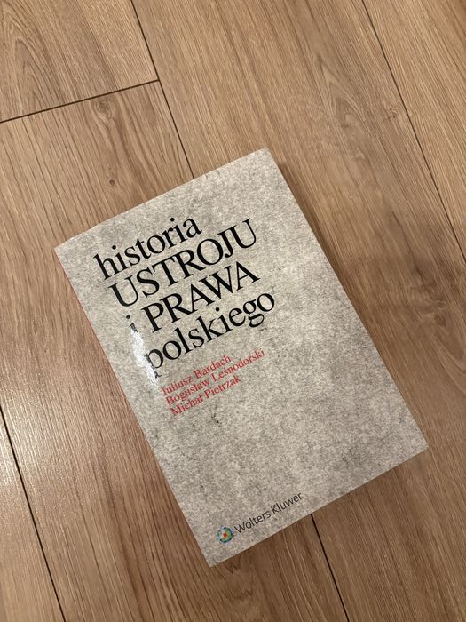 książka historia ustroju i prawa polskiego