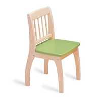 PINTOY Drewniane krzesełko Junior - ZIELONE Likwidacja sklepu
