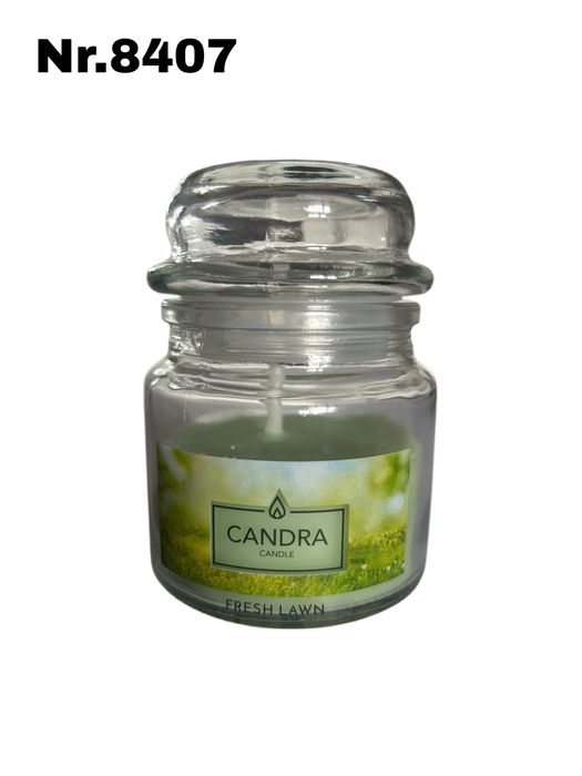 Świeca w słoiczku zapachowa Candra Fresh Lawn nr.8407