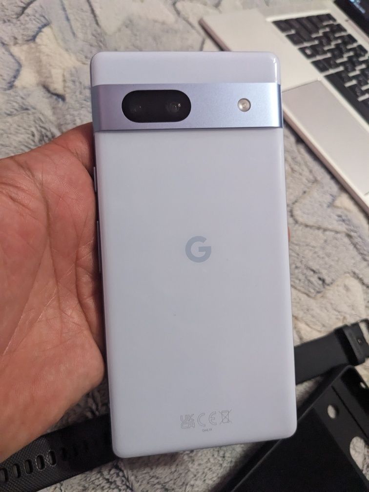 Google Pixel 7a blue