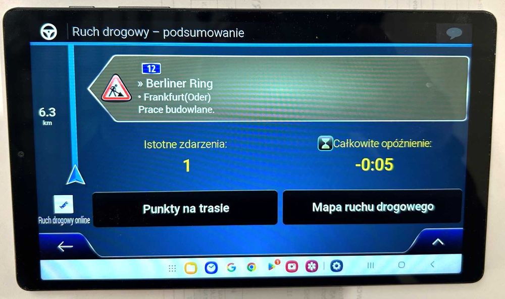 Nawigacja Tablet Samsung Tab A7 8.7' z IGO PRIMO TRUCK + TRAFFIC KORKI