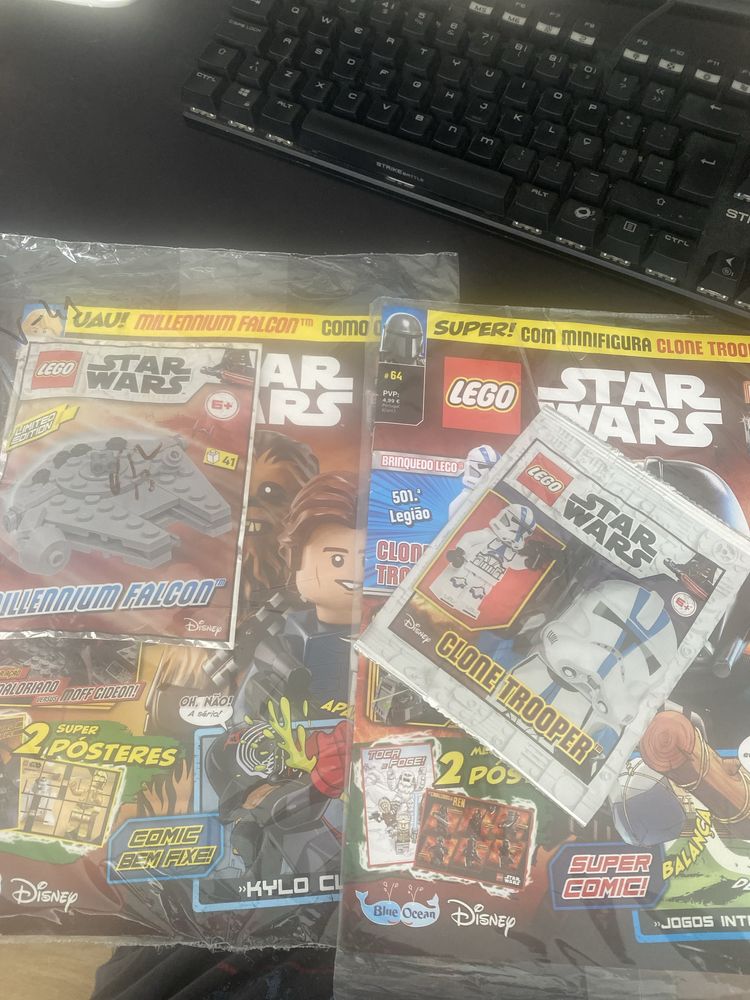 Revistas lego star wars