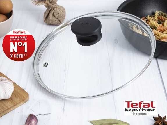Tefal Glass Lids/новая универсальная крышка для кухонной посуды Ø24 см