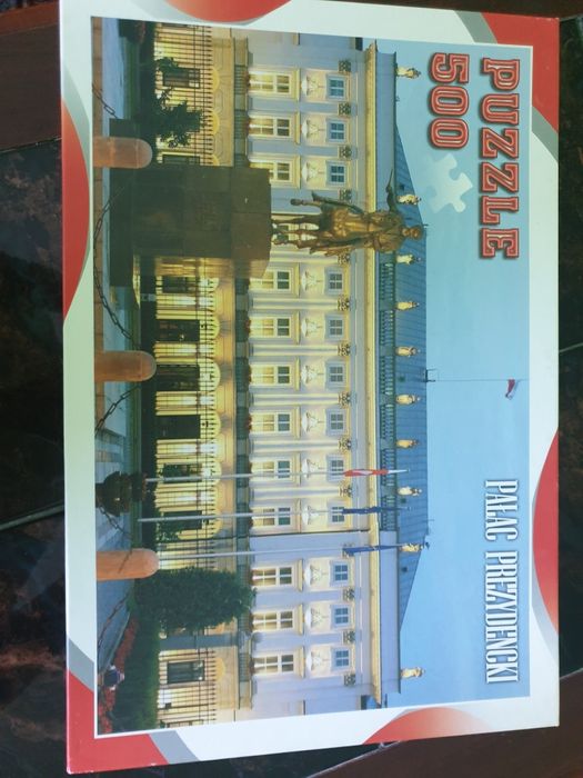 Puzzle trefl 500 sztuk pałac prezydencki