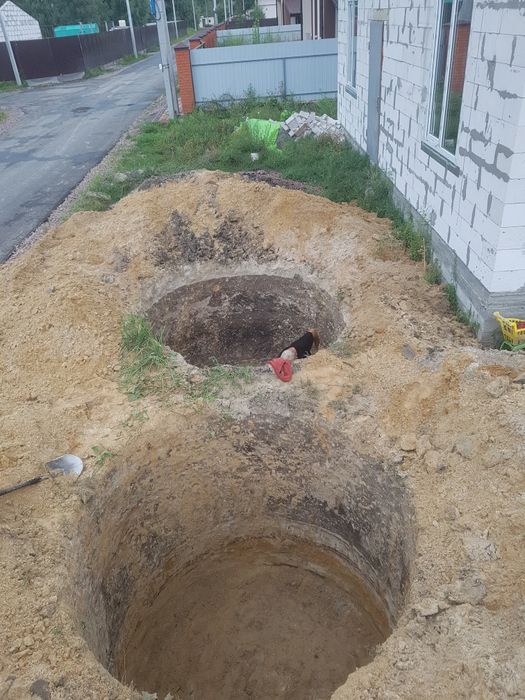 Копка Колодца.Чистка Колодца.Копка Канализации.Выкопать Колодец.Септик