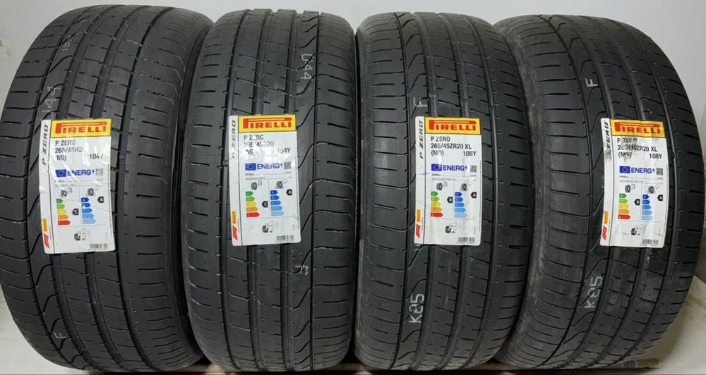 2x 265/45r20 Pirelli P Zero 104Y N0 2024