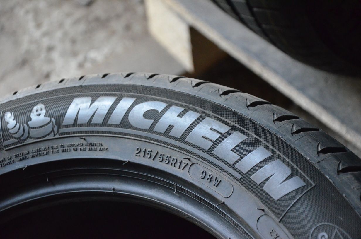 Резина шини колеса літо літні 215 55 r17 Michelin Gtyres