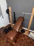 Pack home gym com varios artigos. (Ler legenda)