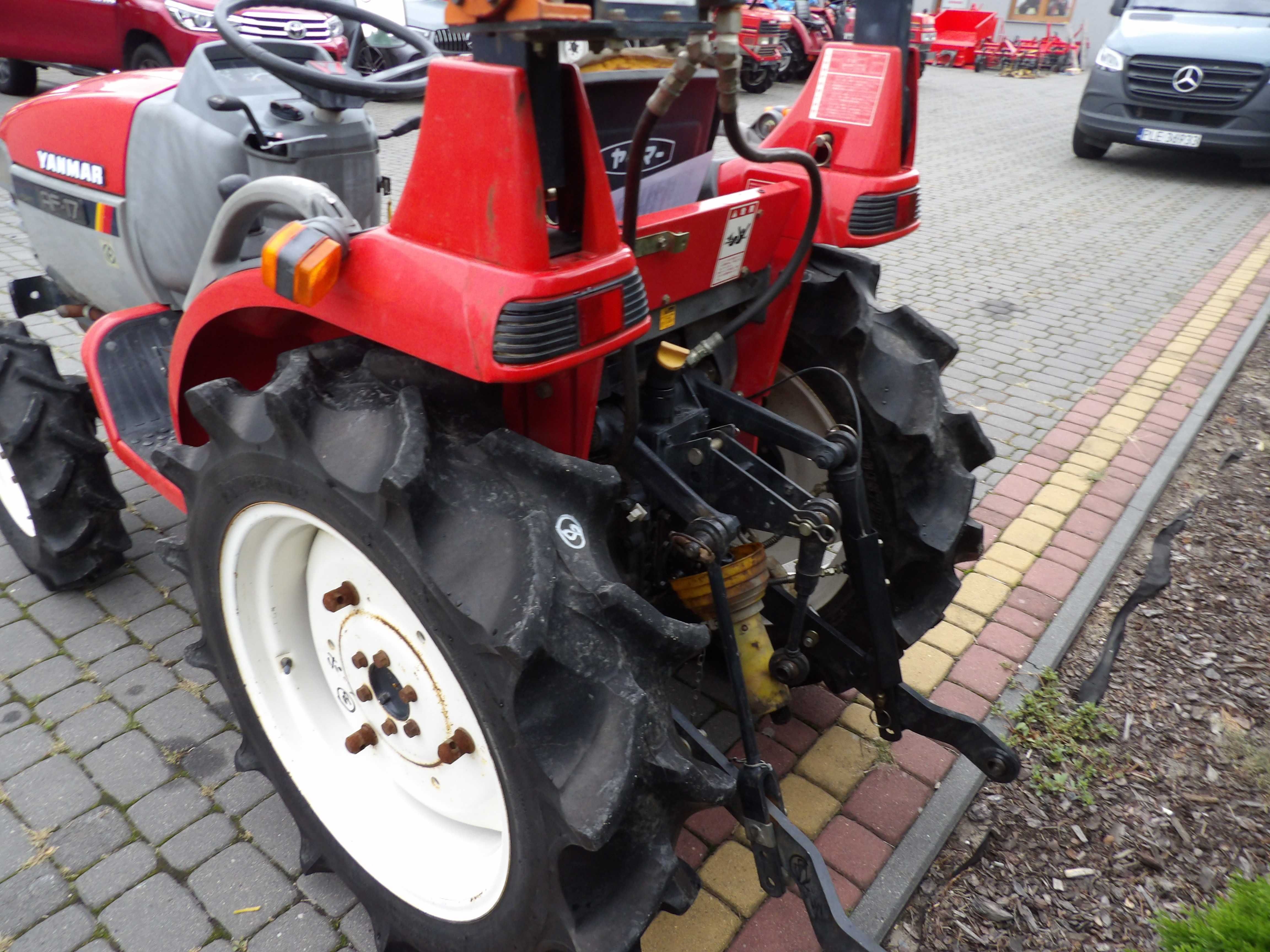 Yanmar AF 17 KM 4x4 rewers mini traktor ogrodniczy kubota iseki