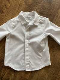 Biała bluzka, koszulka elegancka 98r