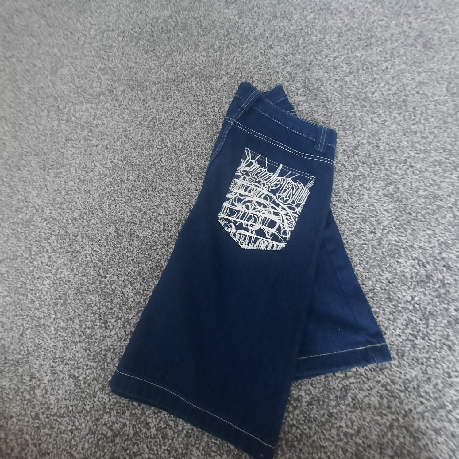 Широкі шорти сині  baggy shorts blue
