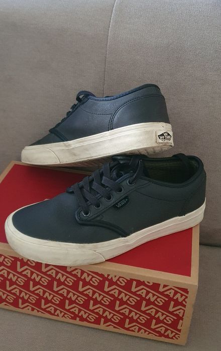 Buty młodzieżowe sneakersy Vans Atwood skórzane rozm 40/25.5cm / skate