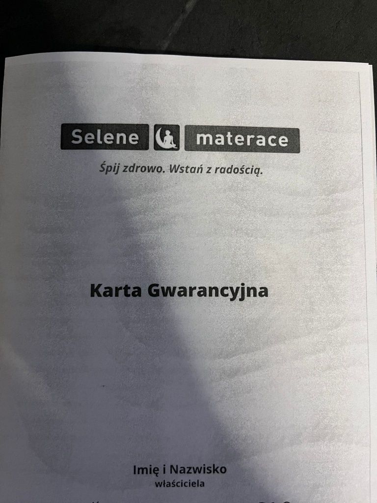 Materac Selene Shenergy 2.0 140x200