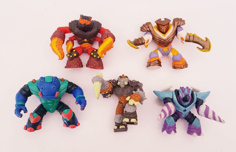 Conjunto 5 pcs Gormiti (Portes Incluidos)