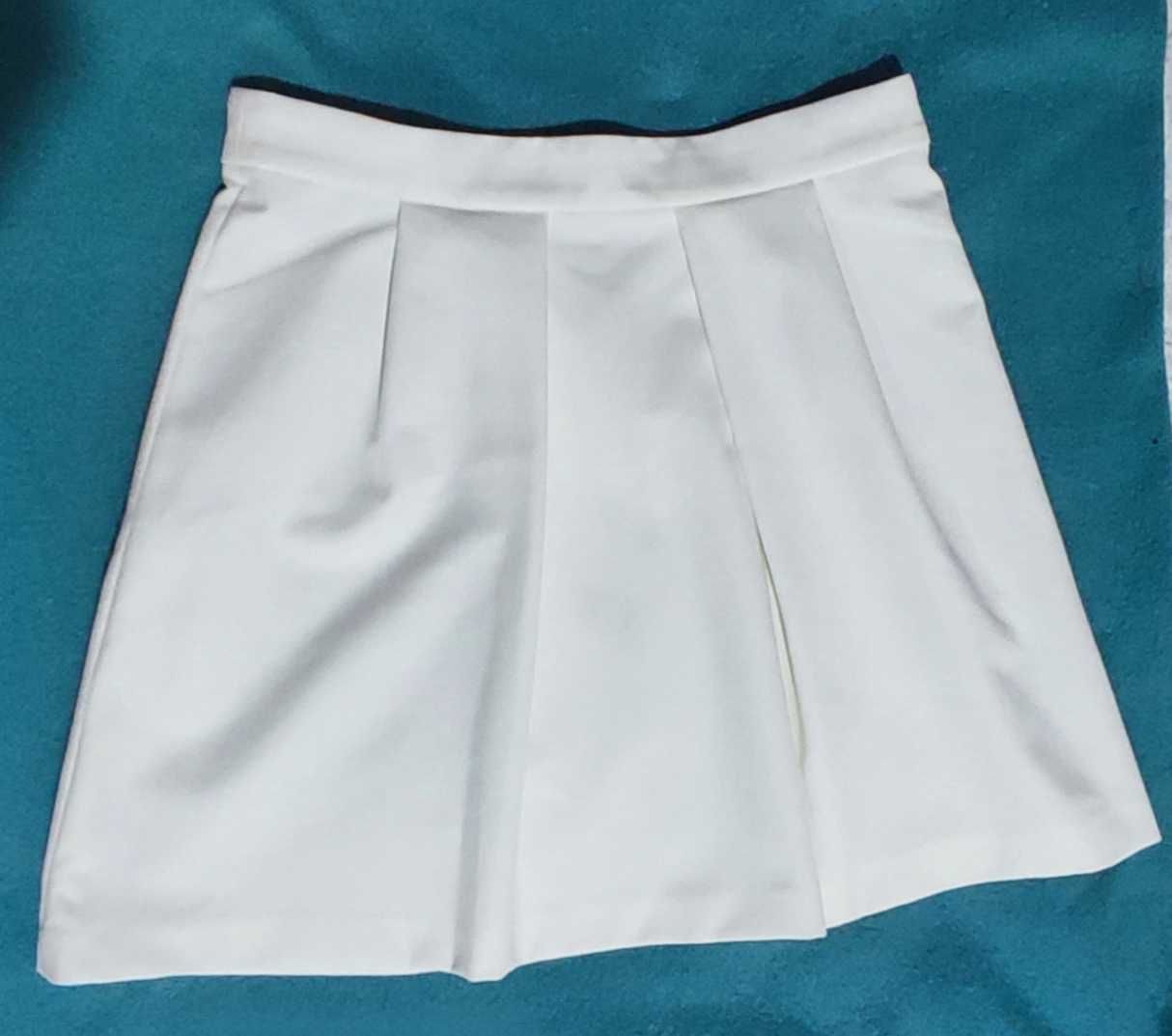 Saia Formal Bershka - Branco