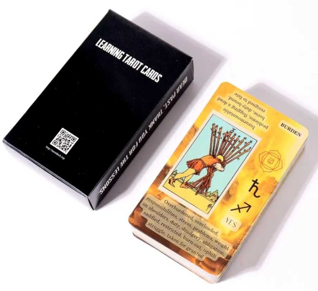 Learning Tarot Cards Deck - Novo