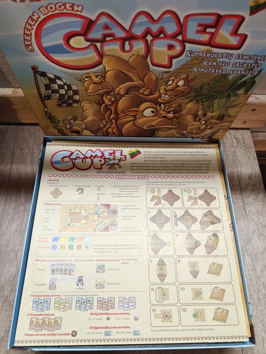 Camel Up. Przebiegłe Wielbłądy. Bardzo zadbana. Kompletna.