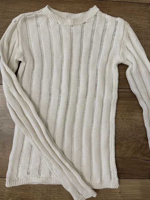Кофта вʼязана в смужку