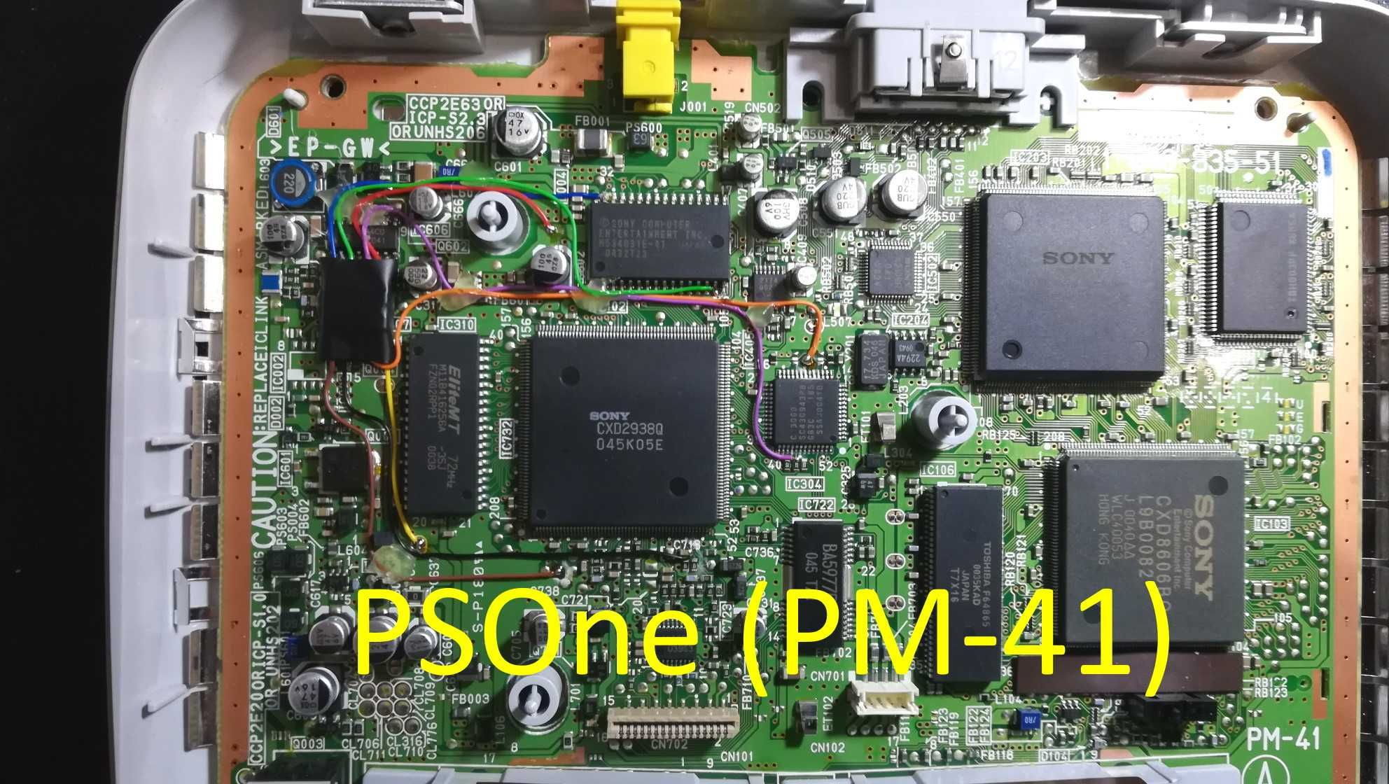 ModChip mod czip do PSX PS1 PSOne Playstation 12C508 / auk-36