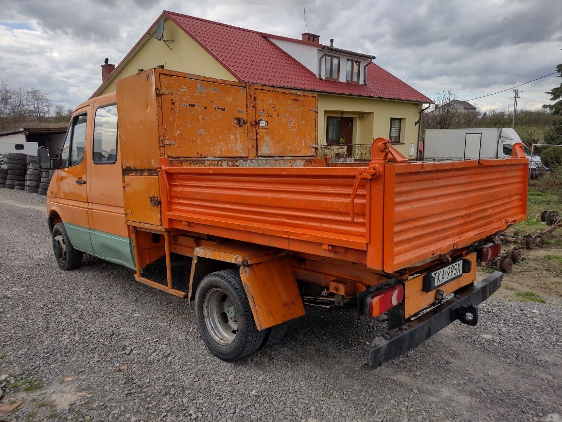 Mercedes Benz sprinter 411 CDI 350 tys przebiegu kiper Doka dmc3.5 ton