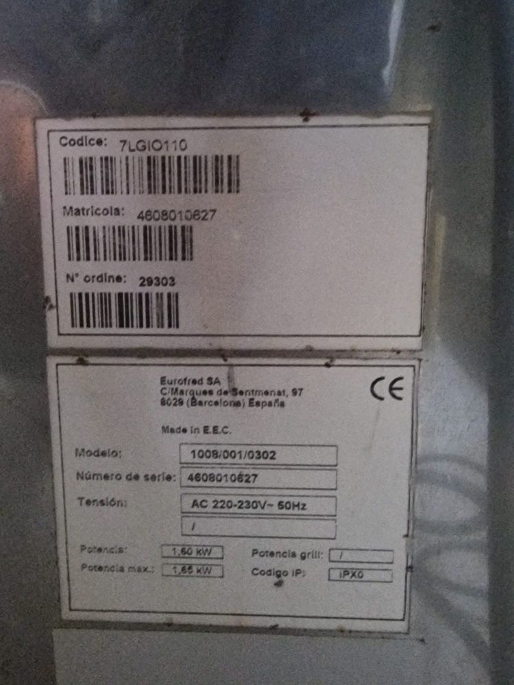 Forno e Levador ( Estufa)
