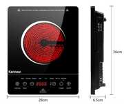 Karinear Ceramiczna płyta ceramiczna 1 płyta przenośna 2000W 230v